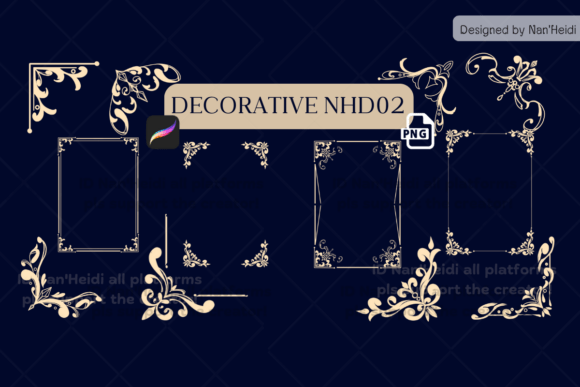 Decorative NHD02: A Premium Font for Bold Brand Identity