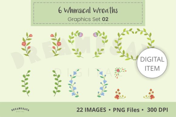 Elevate Your Designs with Decorative Wreaths & Laurels Clipart