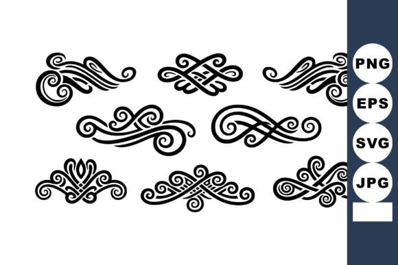 Ornamental Vintage Decorative Flourishes: Elevating Your Design Aesthetic