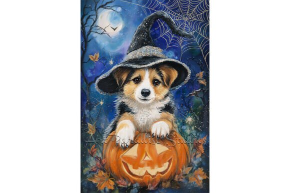 Spooky Meets Adorable: Corgi Dog Halloween Decorative Gifts