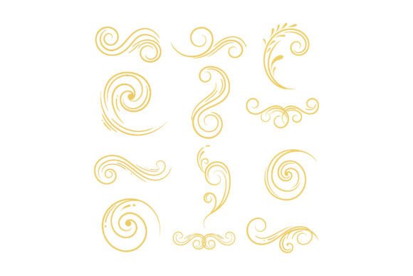 The Art of Elegant Decorative Swirls and Flourishes