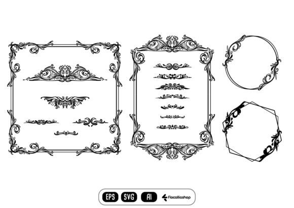 Timeless Elegance: The Ornament Frame & Decorative Flourish Collection